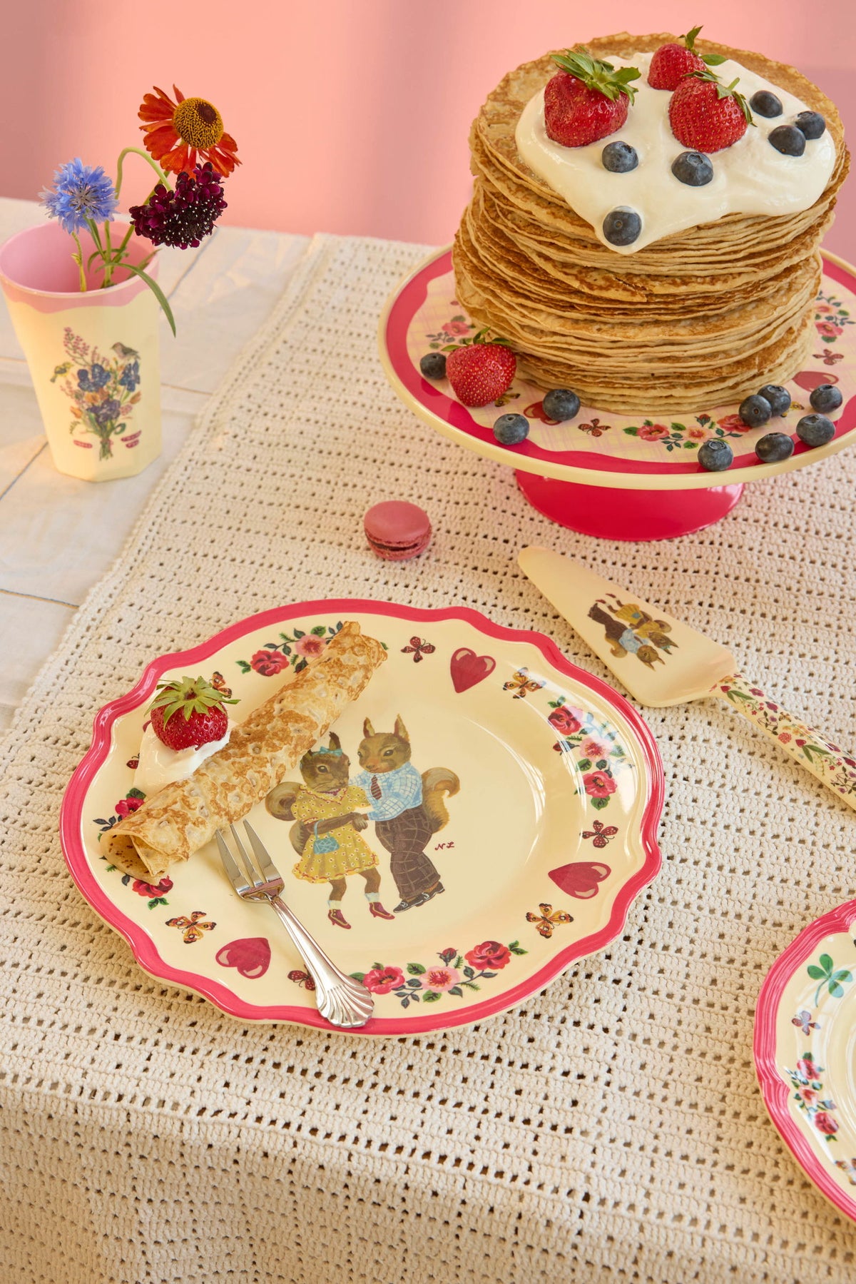 Matardiskur melamine - Nathalie Lété/Red