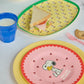 Hliðardiskur melamine - Snoopy/Pink