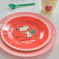 Glas melamine - Snoopy/Cream