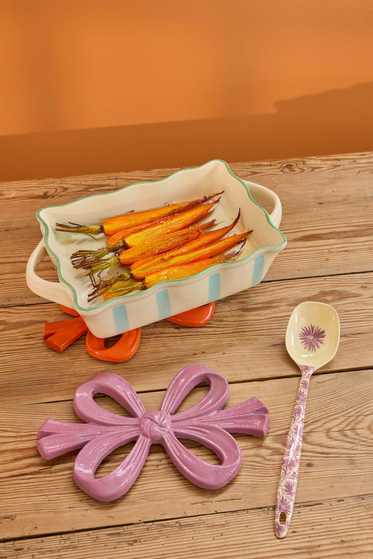 Hitaplatti Bow - Lavender