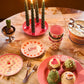 Glas melamine - Xmas print