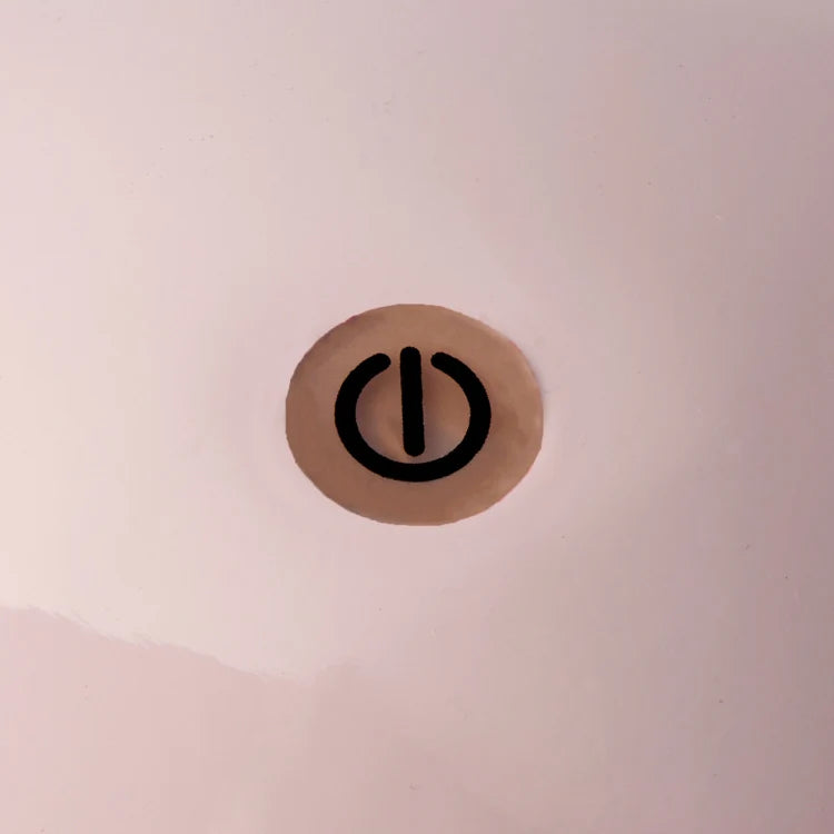 Hleðslulampi - bobbin/pale pink