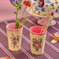 Glös há melamine 2 stk. - Nathalie Lété pink