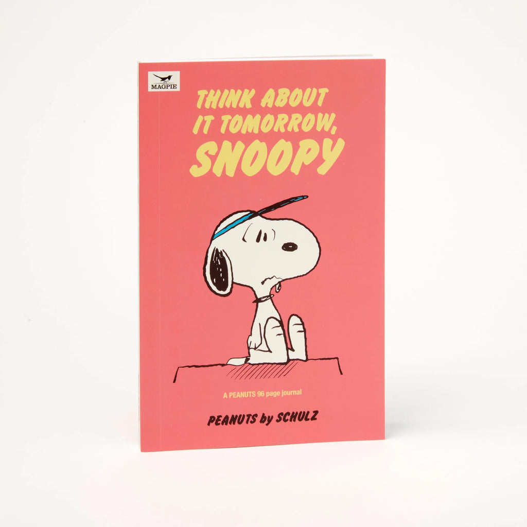 Snoopy dagbók - Think about it Tomorrow