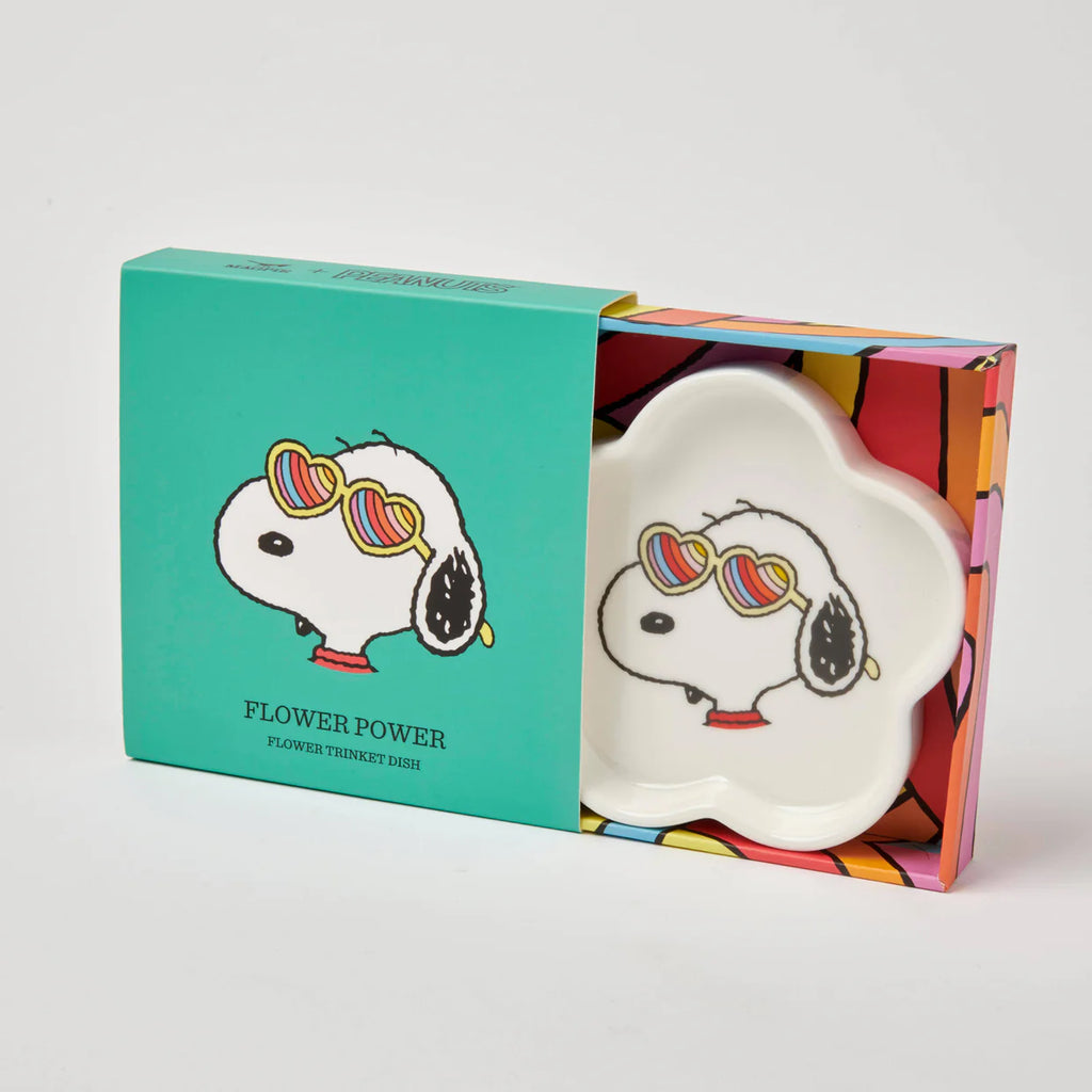 Snoopy trinket dish - Flower Power