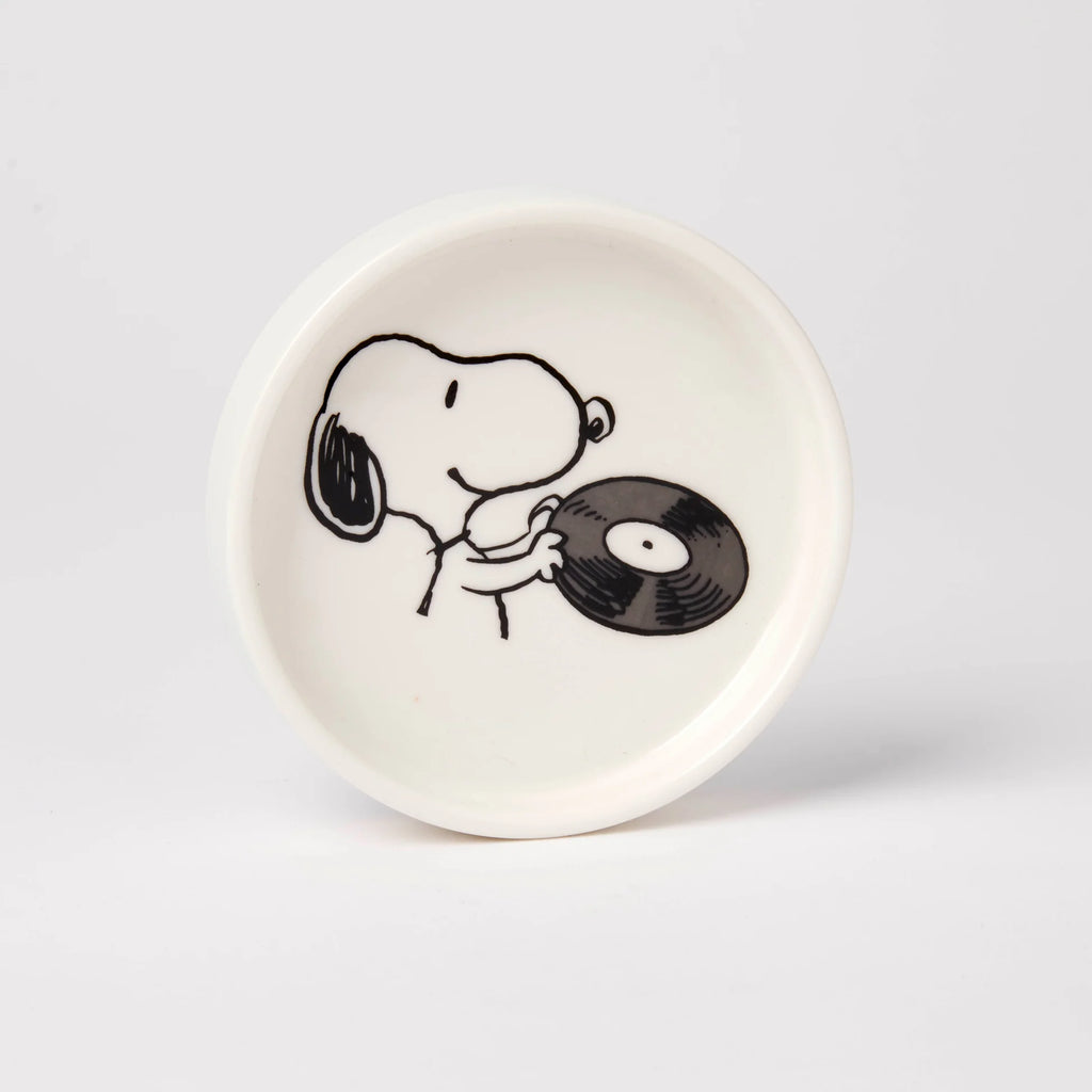 Snoopy trinket dish - Vinyl lover