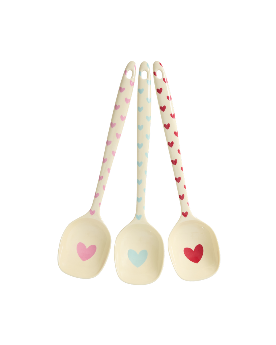 Framreiðsluskeið melamine - Hearts