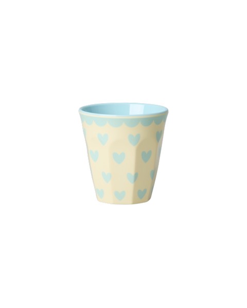 Espresso glös melamine 6 stk. - Hearts