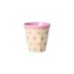 Espresso glös melamine 6 stk. - Hearts