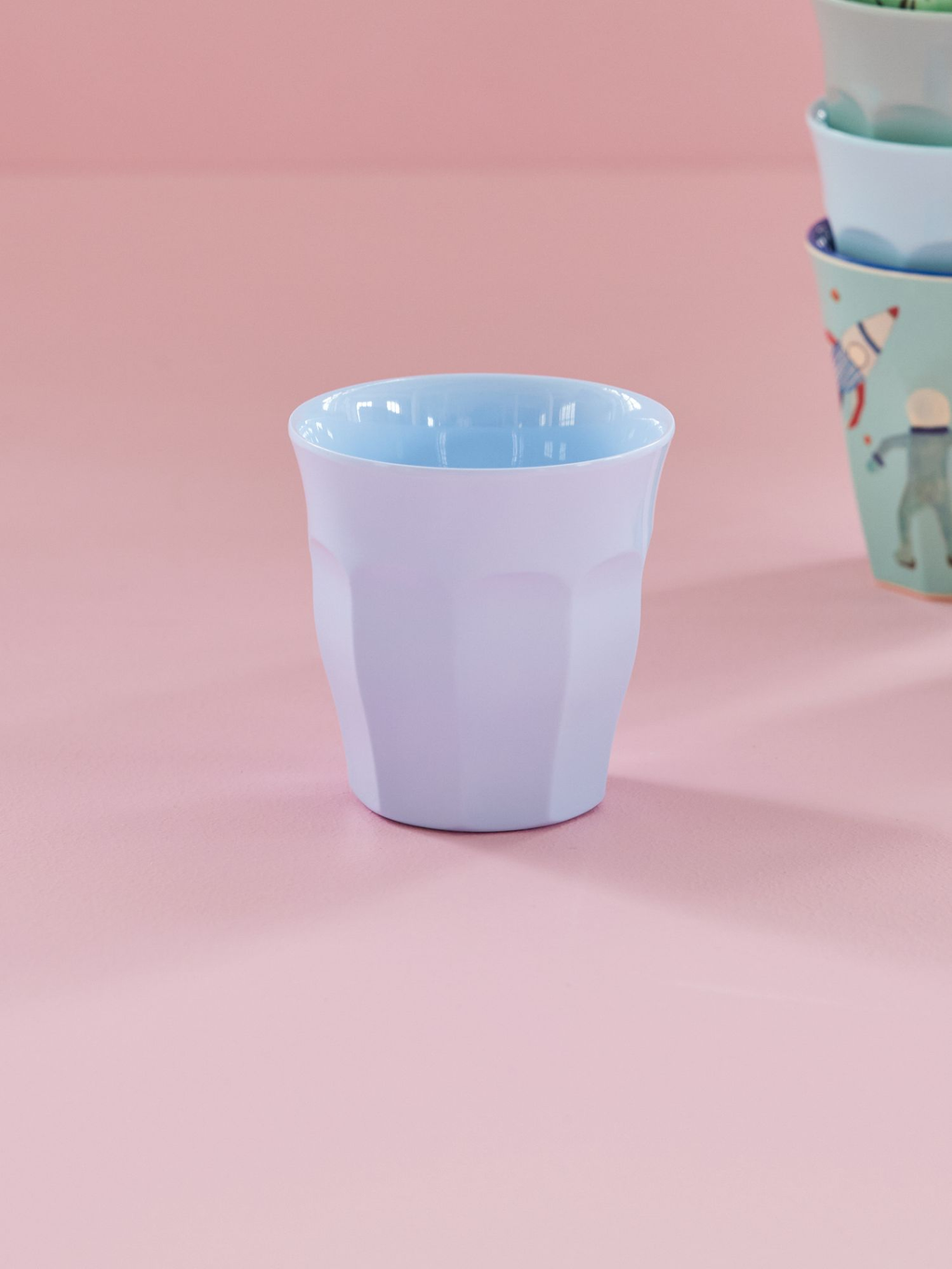 Glas melamine - soft  blue