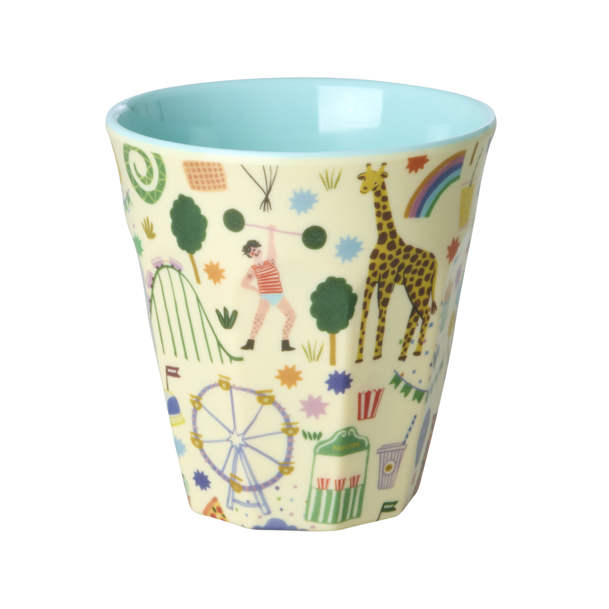 Glas melamine - Fun Fair/Mint
