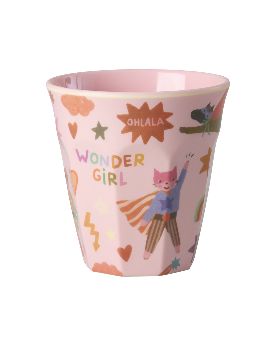Glas melamine - Hero/pink