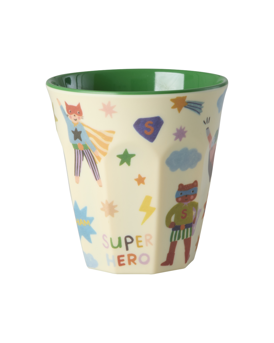 Glas melamine - Hero/green