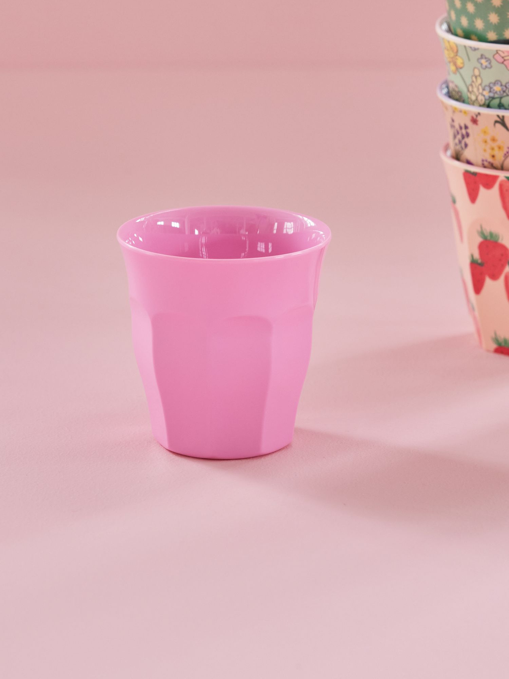 Glas melamine - dark pink