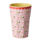 Glas melamine hátt - Snoopy/Pink