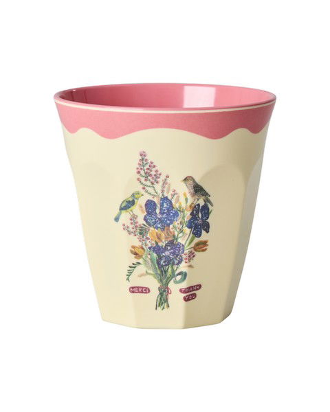 Glas melamine - Nathalie Lété/Neon Pink