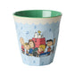 Glas melamine - Snoopy/Soft blue