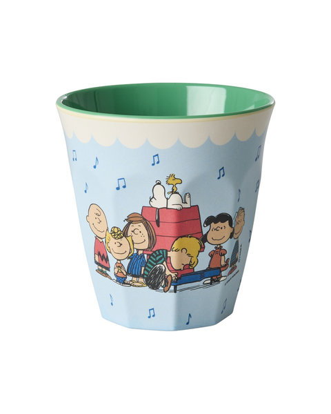 Glas melamine - Snoopy/Soft blue