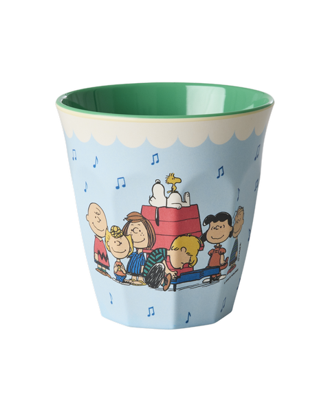 Glas melamine - Snoopy/Soft blue