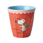 Glas melamine - Snoopy/Red