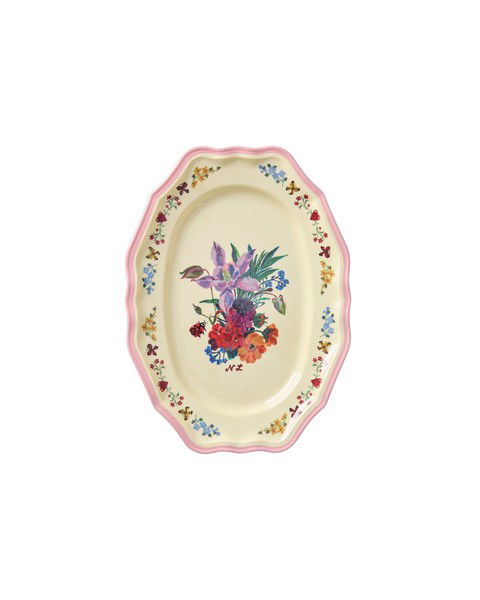 Framreiðsludiskur lítill melamine - Nathlie Lété/Pink