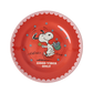 Hliðardiskur melamine - Snoopy/Red