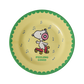 Hliðardiskur melamine - Snoopy/Yellow