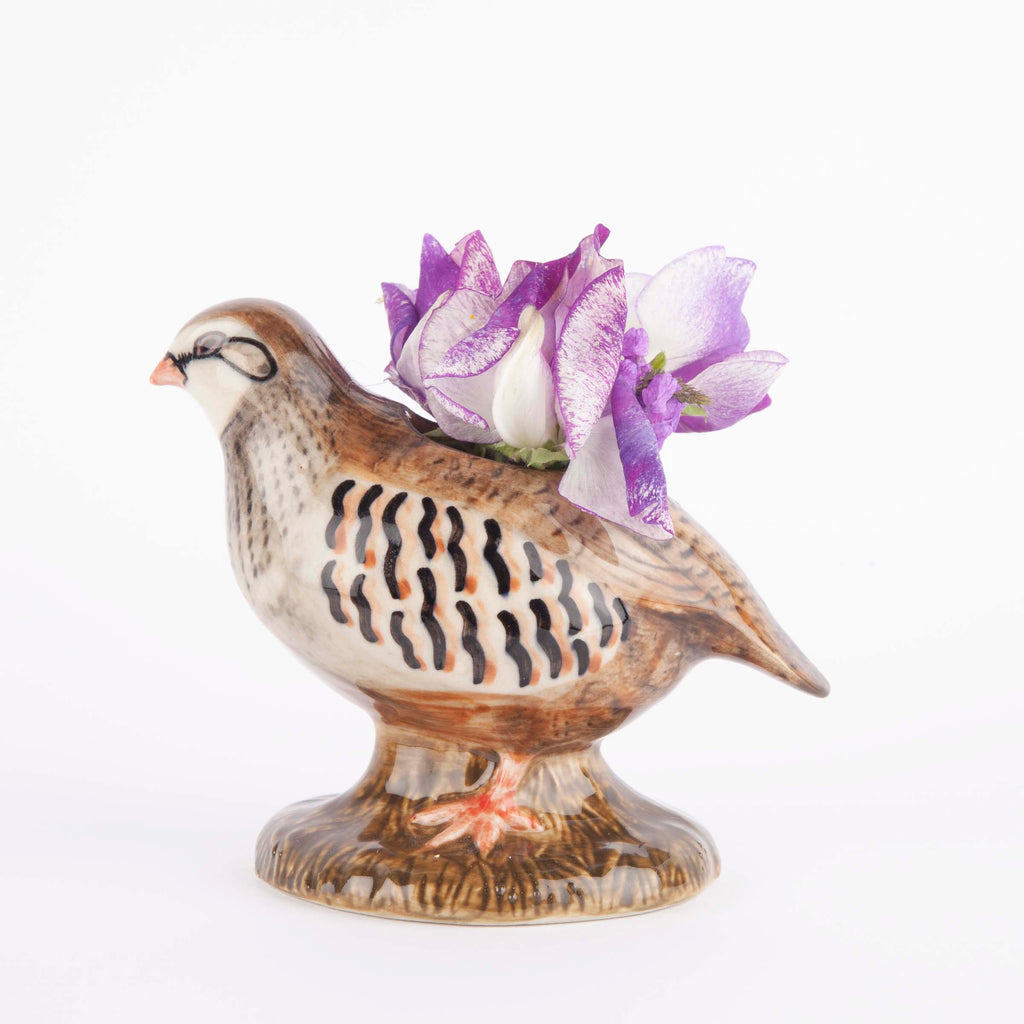 Blómavasi (lítill) - Red Legged Partridge