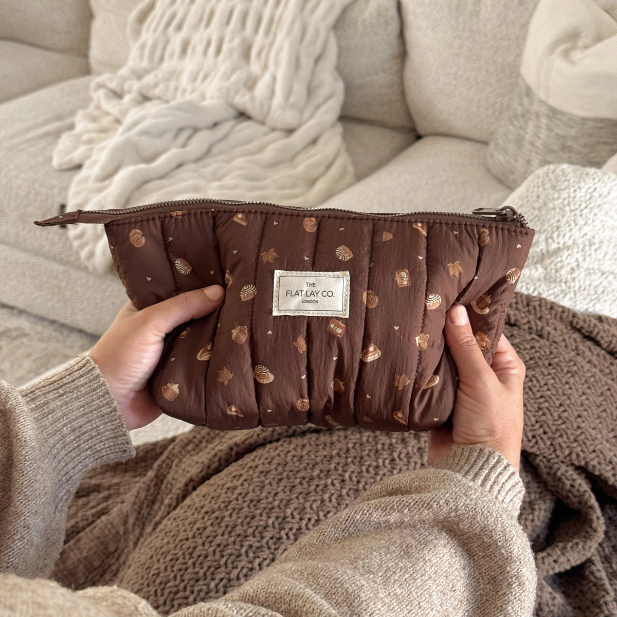 Essential Makeup Pouch - Pumpkin Spice
