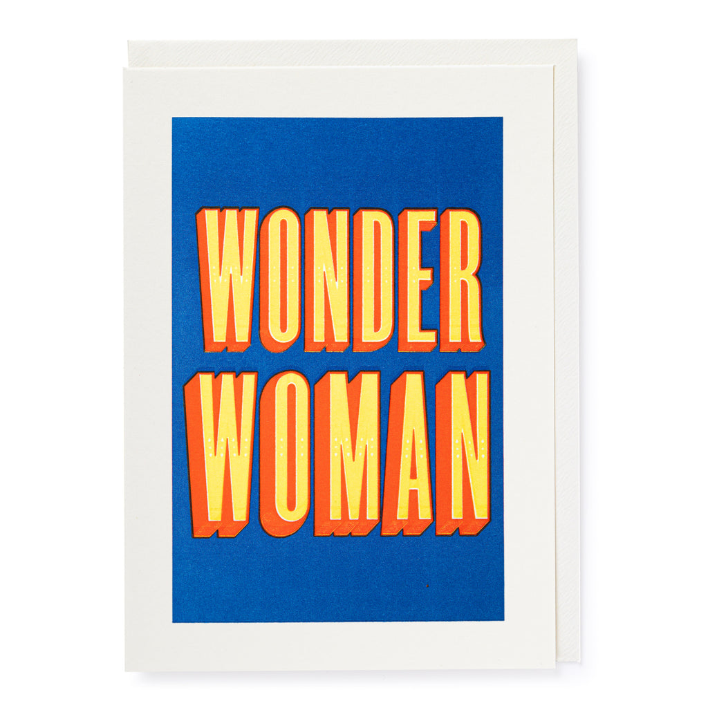 Kort - Wonder woman