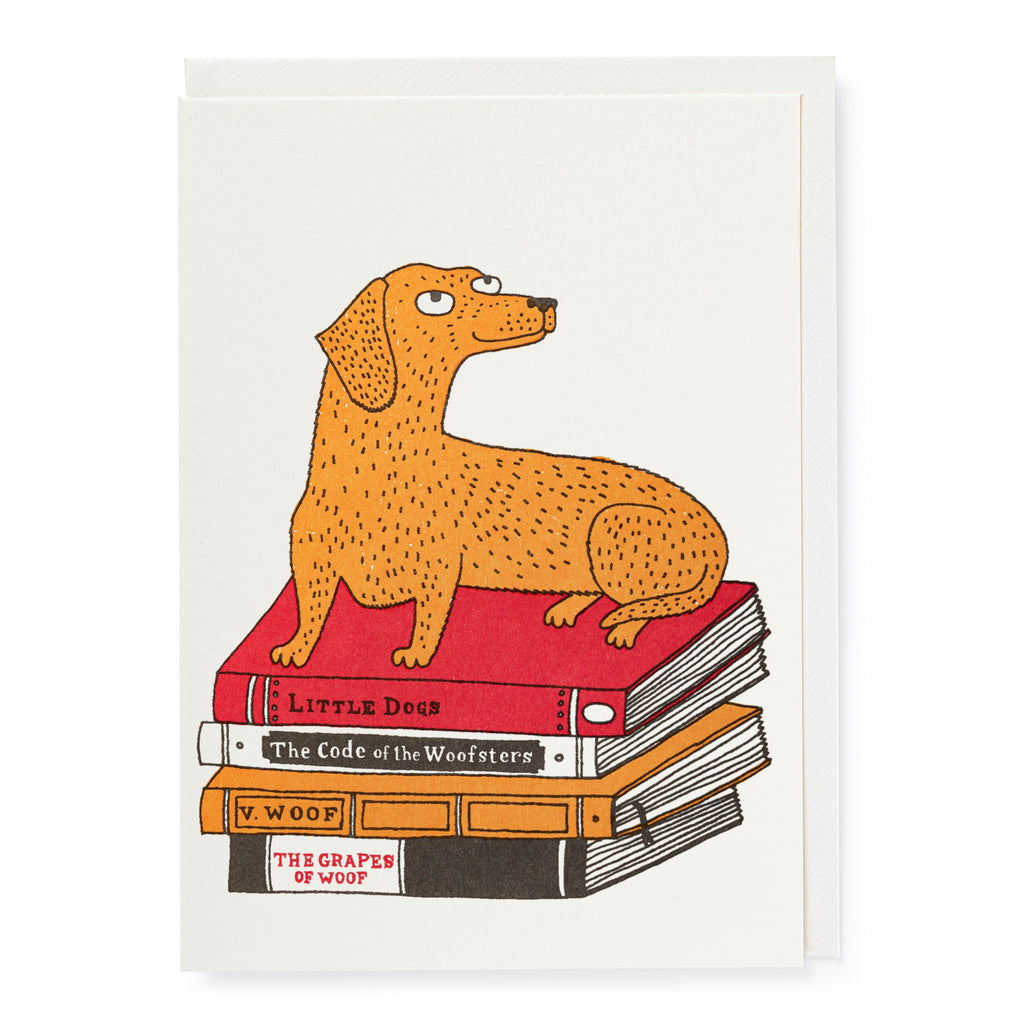 Kort - Bookshop dog