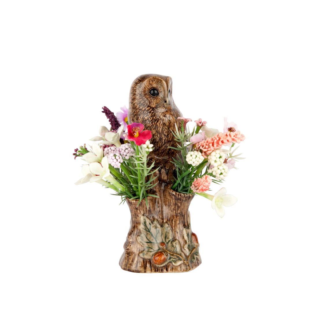 Blómavasi (lítill) - Tawny owl