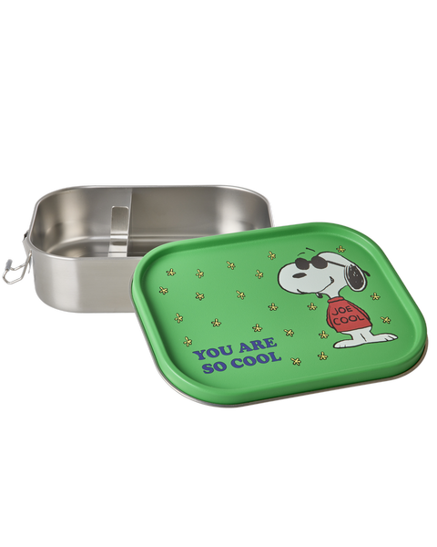 Nestisbox stórt - Snoopy/Green