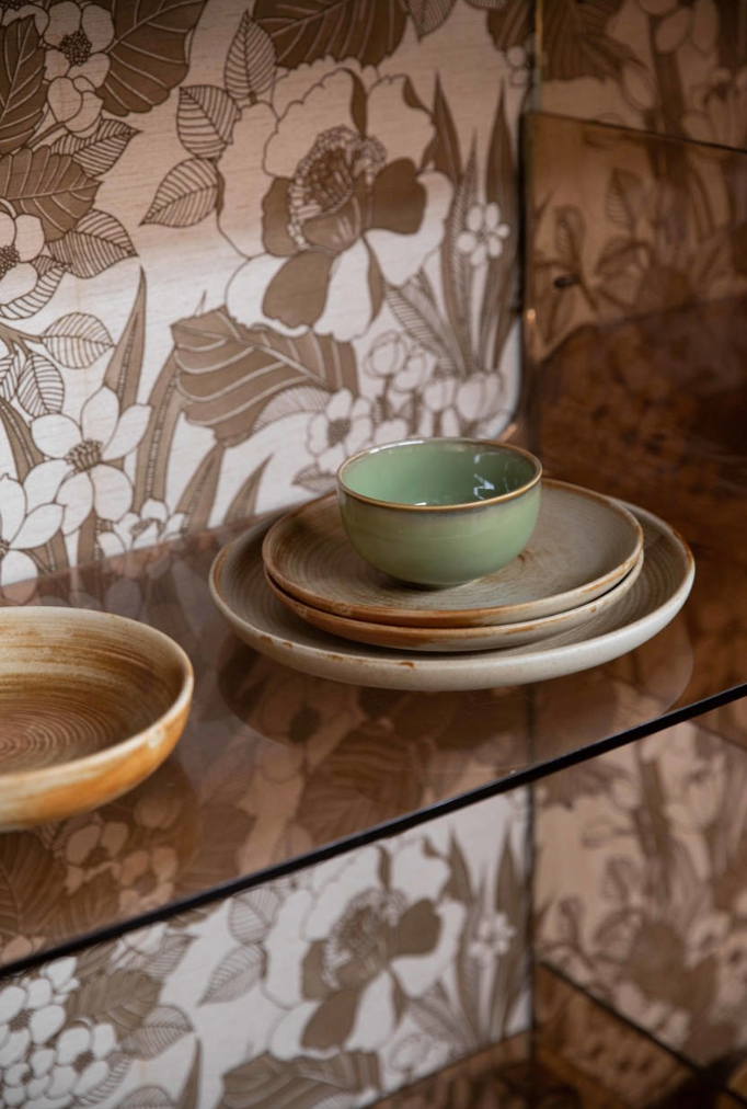 Chef ceramics matardiskur - rustic cream/brown