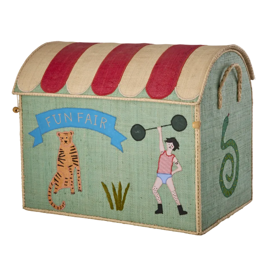Dótakarfa - Mint Fun Fair/stór