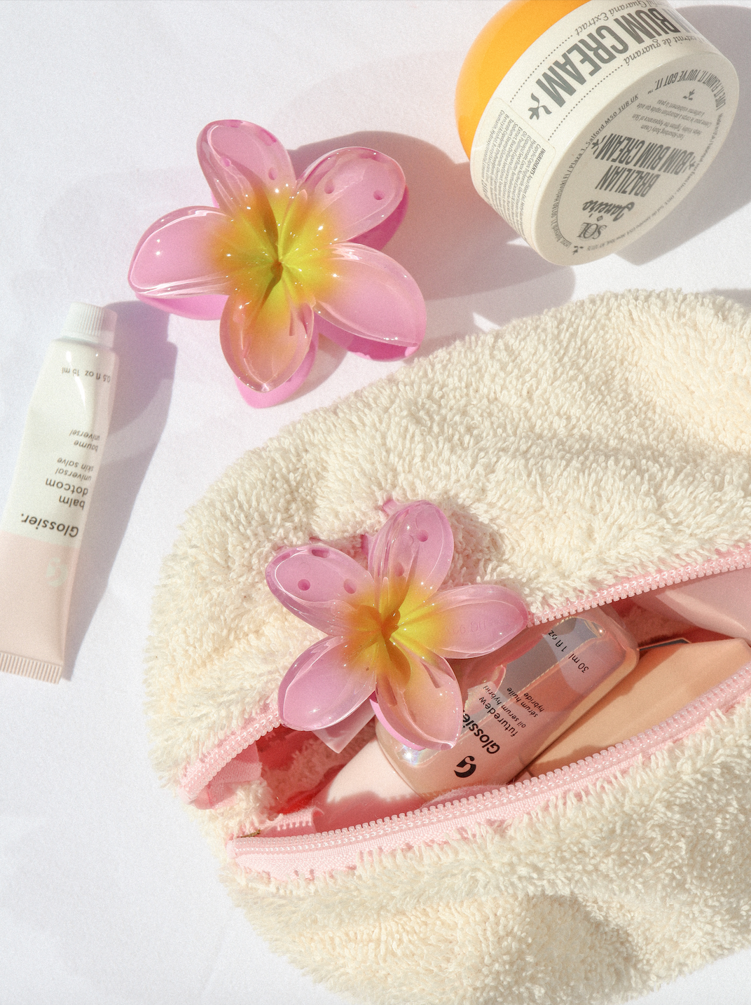 Hawaiian Flower Clip - Paradise Pink