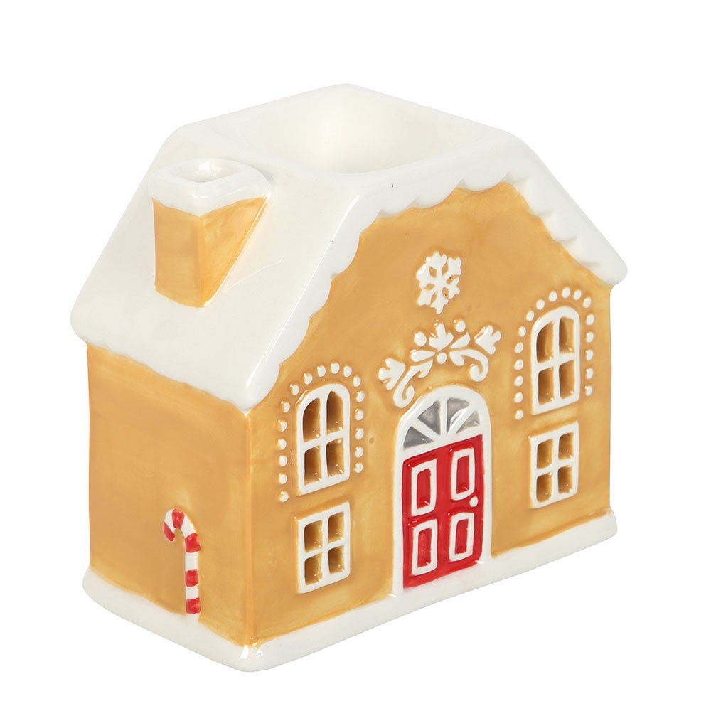 Kertahús - Candy cane gingerbread house