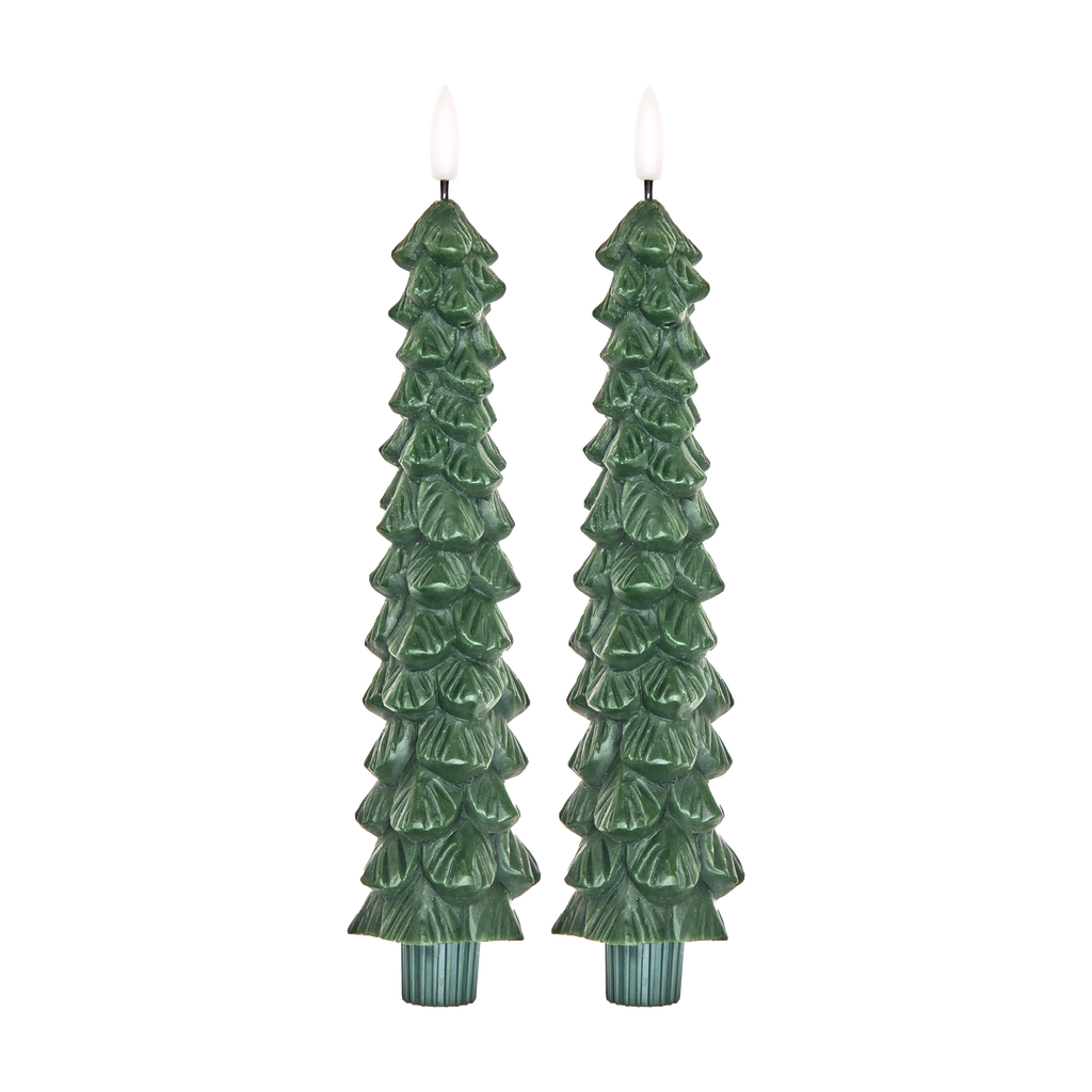 LED kerti 2 stk. - Xmas tree