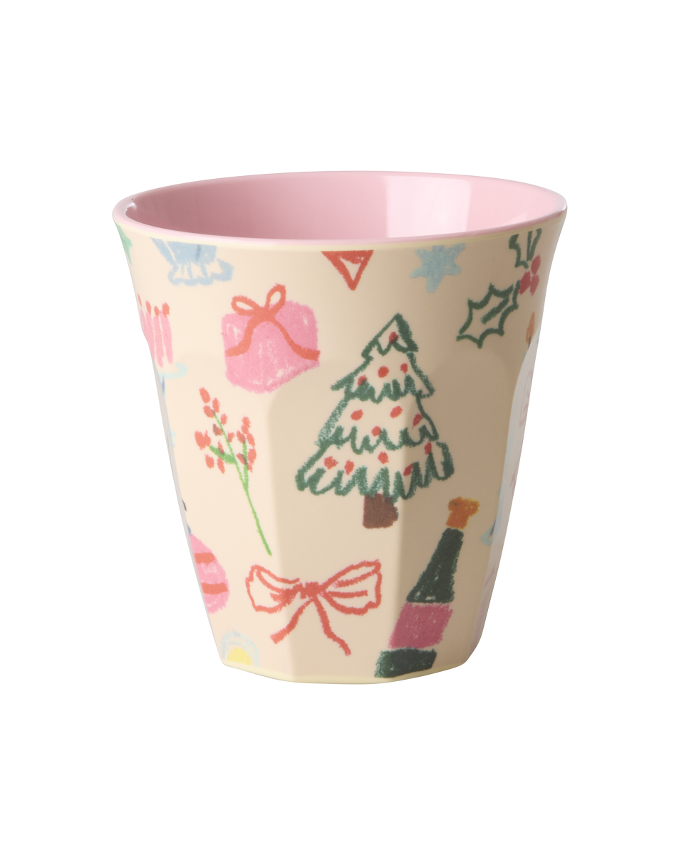 Glas melamine - Xmas print