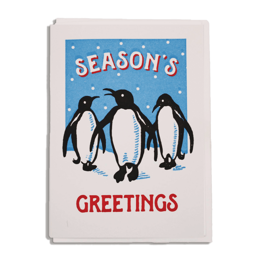 Kort - Christmas Penguins