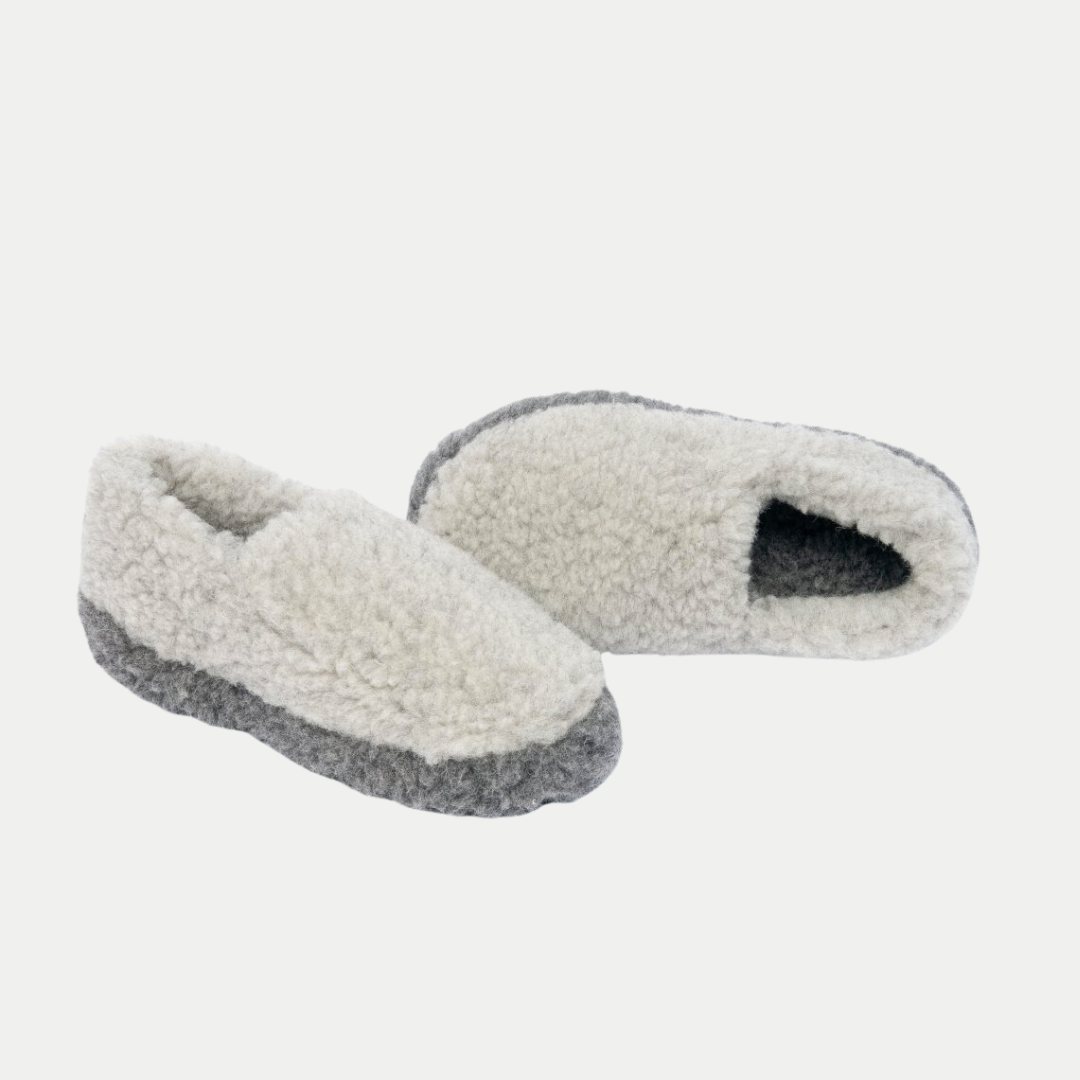 Inniskór - two tone grey