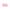 Skál/skúlptúr cube - pink/lítil