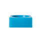 Skál/skúlptúr cube - blue/lítil