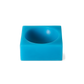 Skál/skúlptúr cube - blue/lítil