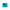 Skál/skúlptúr cube - blue/lítil