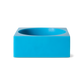 Skál/skúlptúr cube - blue/stór
