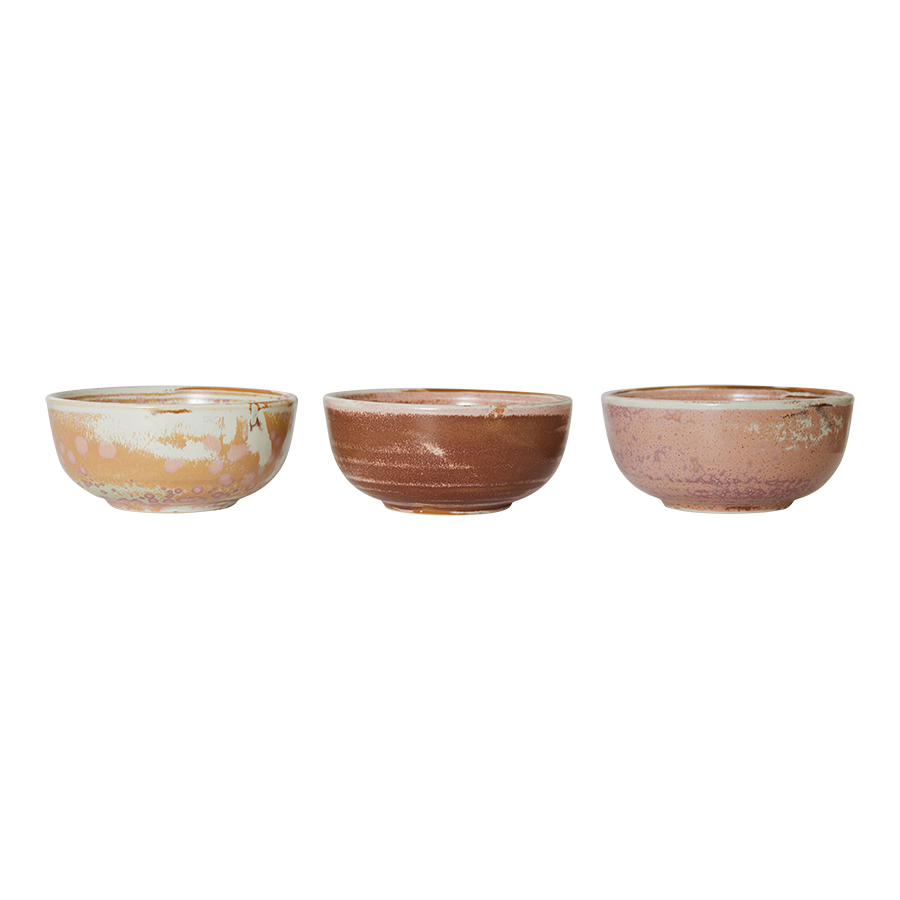 Chef ceramics desert skál - rustic pink