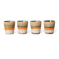 70's keramík bolli - burst
