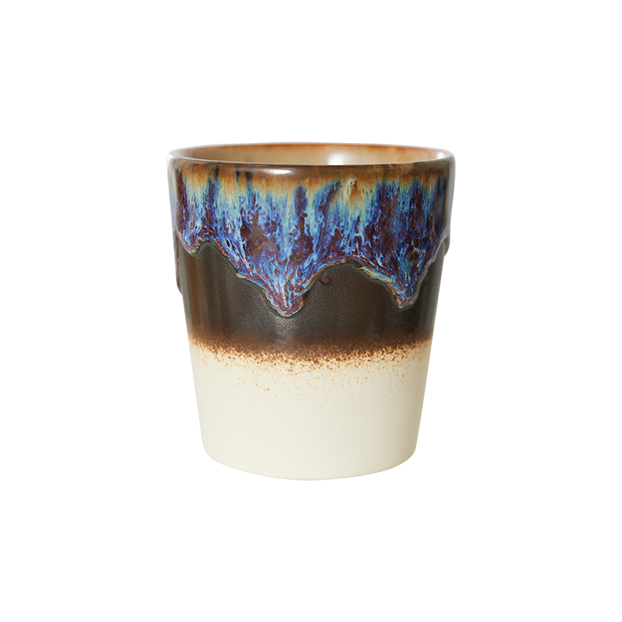 70's keramík bolli - aurora