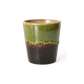 70's keramík bolli - algae